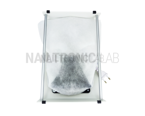 Nailtronic NT120 - Витяжка для манікюру настільна, з мішком, (Біла)