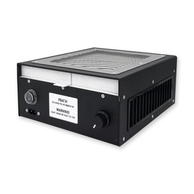 Витяжка для манікюру Nailtronic NT705 TCV New настільна, HEPA-фільтр, Чорна